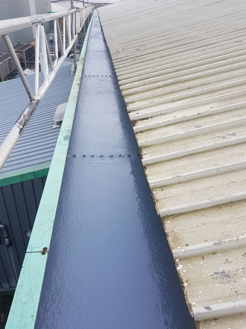 Gutter Lining Installation Project Doncaster